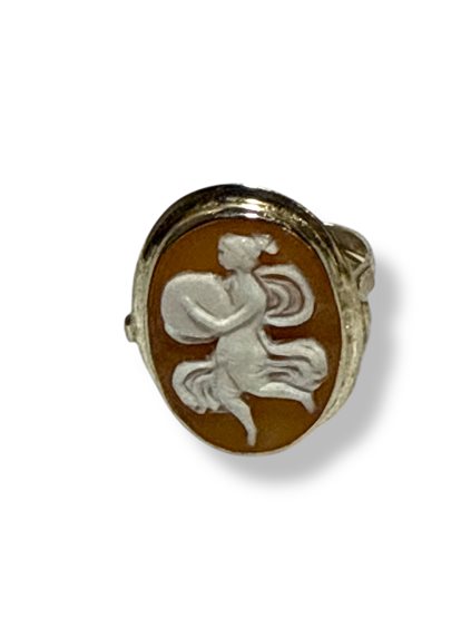 Ringe Mandile 1922 Dame Cammei  in Silber Conchiglia 2ANCM16 - 2ANCM16